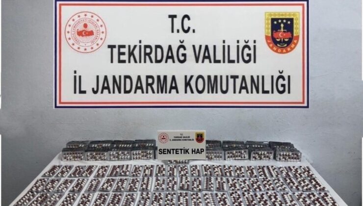 Tekirdağ’da uyuşturucu operasyonlarında çok sayıda madde ele geçirildi