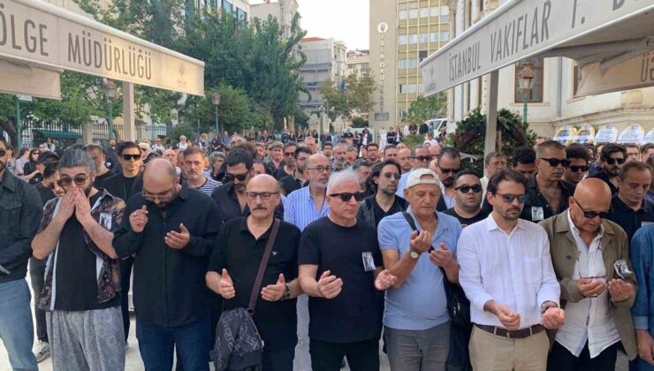 Tomris Giritlioğlu için Teşvikiye Camii’nde cenaze töreni düzenlendi