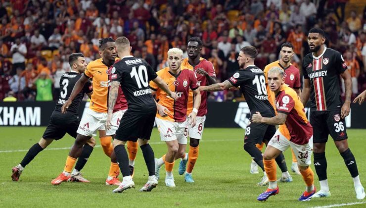 Trendyol Süper Lig: Galatasaray: 1 – Gaziantep FK: 0 (Maç devam ediyor)