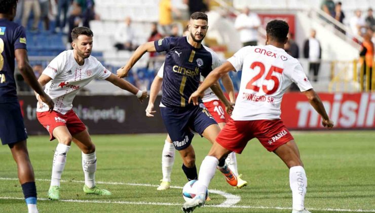 Trendyol Süper Lig: Kasımpaşa: 0 – Antalyaspor: 0 (İlk yarı)
