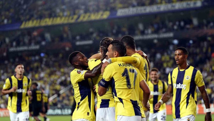 UEFA Avrupa Ligi: Fenerbahçe: 1 – Union Saint-Gilloise 0 (İlk yarı)