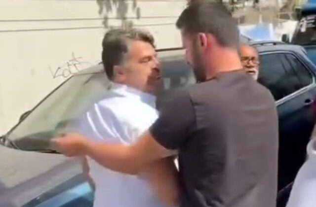 Ümraniye’de İETT şoförü ile sürücüler arasındaki tartışma kamerada