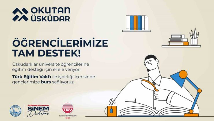 Üsküdar Belediyesi ile Türk Eğitim Vakfı arasında “Okutan Üsküdar” projesi imzalanacak
