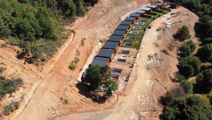 Yalova’da 25 kaçak yapı yıkıldı
