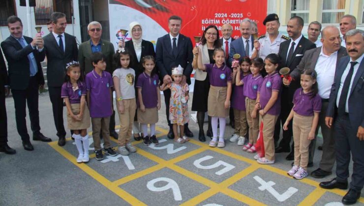 Yalova’da yeni eğitim yılının ilk ders zili törenle çaldı