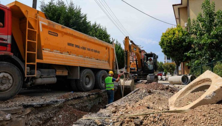 Yenilenen altyapı ile o mahalle yoğun yağışlara karşı güvenli hale geldi