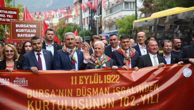 Yeşil Bursa, al sancağına kavuştu