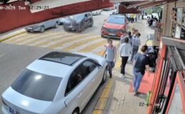 Yürek yakan kazanın güvenlik kamera görüntüsü ortaya çıktı