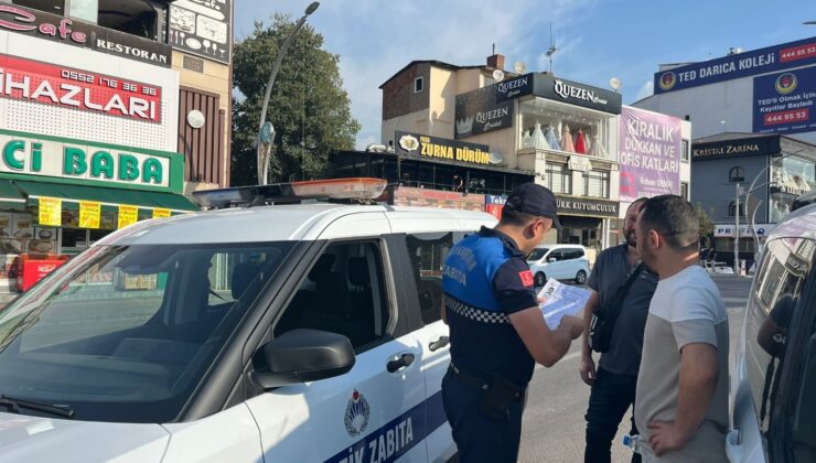 Zabıta ekiplerinden KPSS’ye geç kalanlara destek