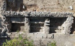 2 bin 400 yıllık Alexandria Troas Antik Kenti’nde 2 bin yıllık temiz su iletim hattı bulundu