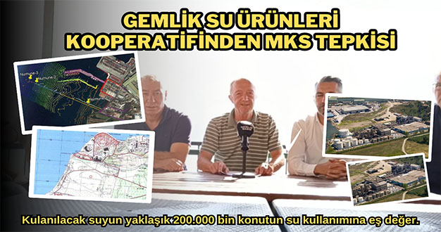 Gemlik’te su ürünleri kooperatifinden MKS tepkisi