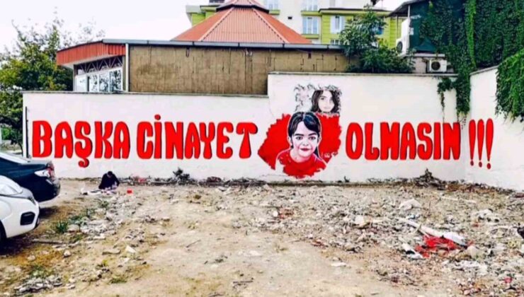 Azerbaycanlı sanatçı duvara “Başka cinayet olmasın” yazdı