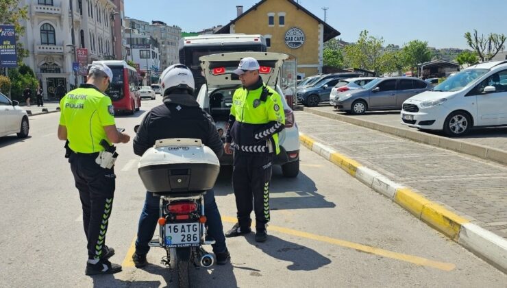 Bandırma’da motosiklet ve motorlu bisiklet denetimleri yoğunlaştı