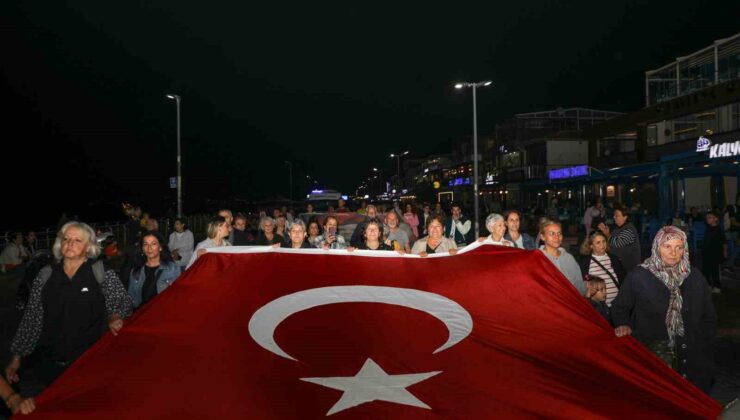 Barış ve özgürlüğün sesi Mudanya’dan yükseliyor
