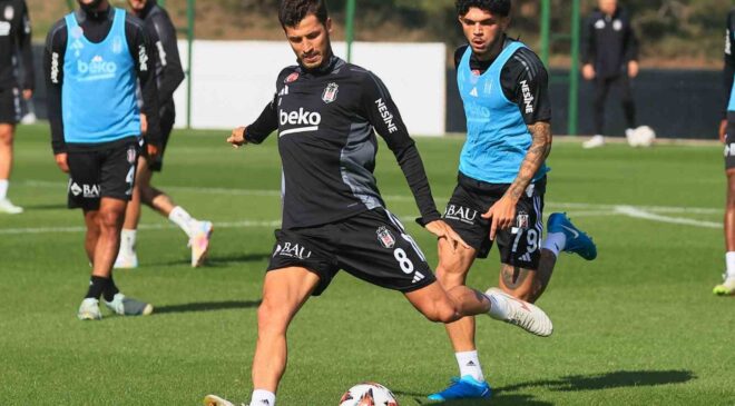 Beşiktaş’ta Lyon maçı hazırlıkları başladı