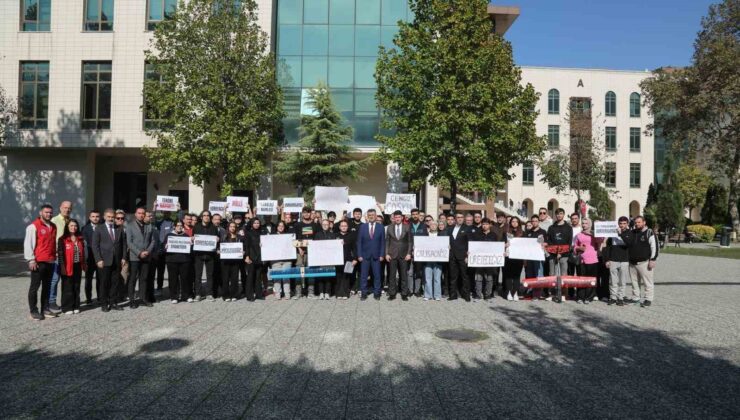 BTÜ öğrencilerinden TUSAŞ’a yapılan terör saldırısına tepki