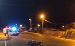 Çanakkale’de otomobilin çarptığı motosiklet sürücüsü hayatını kaybetti