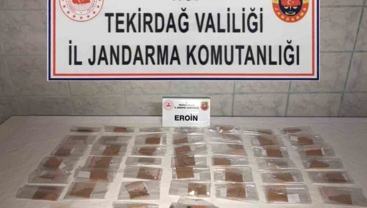 Çorlu ve Çerkezköy’de uyuşturucu operasyonları