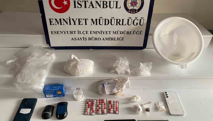 Esenyurt’ta polisin takibe aldığı ev uyuşturucu yuvası çıktı