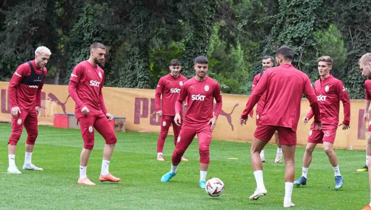 Galatasaray, FC RFS maçı hazırlıklarını sürdürdü