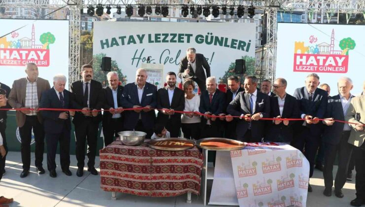 Hataylılar, Kağıthane Belediyesi tarafından düzenlenen ‘Hatay Tanıtım Günlerinde’ buluştu