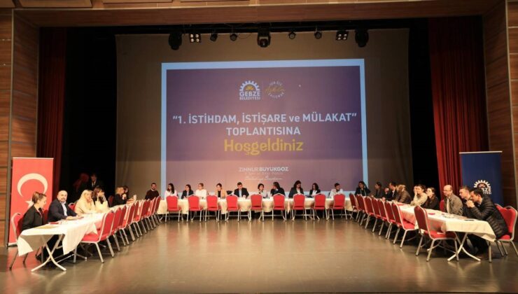 İstihdam için buluştular