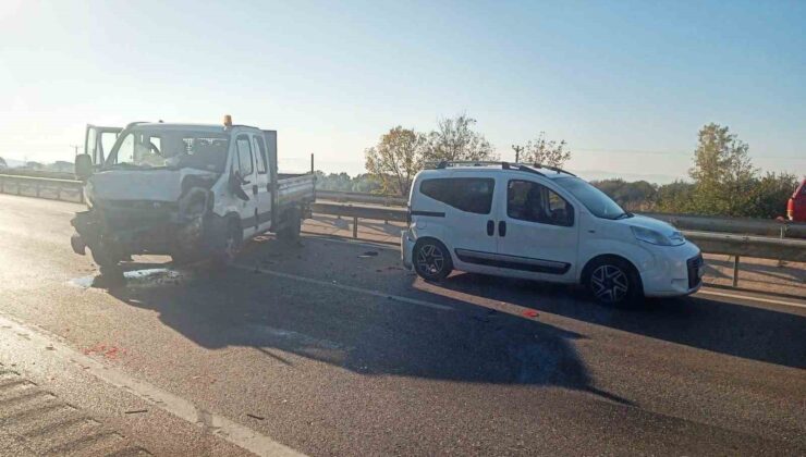 Karacabey’de zincirleme kaza: 9 yaralı