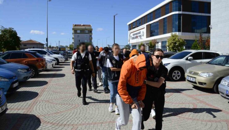 Kırklareli’nde uyuşturucu operasyonu: 11 gözaltı