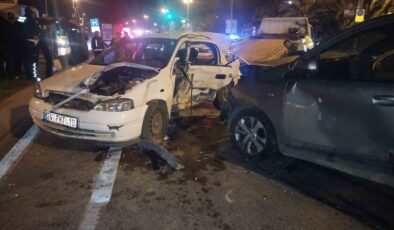 Maltepe’de trafik kazası: 2 yaralı