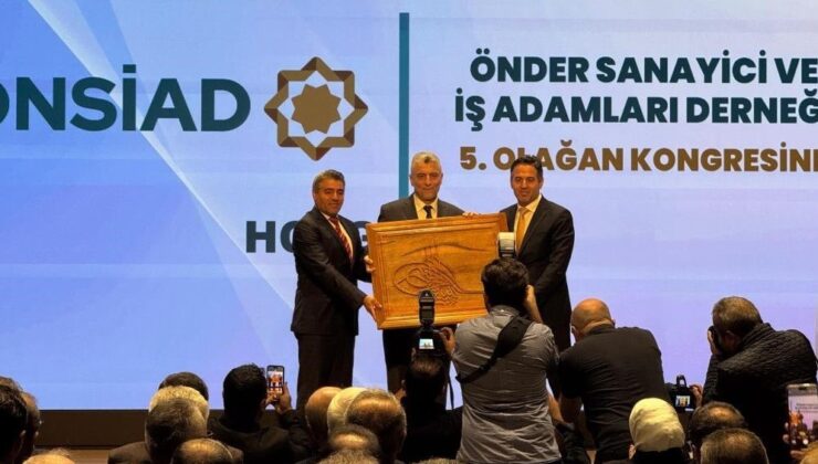 ÖNSİAD’ın 5’inci Olağan Kongresi yapıldı, Ekrem Kap başkan oldu