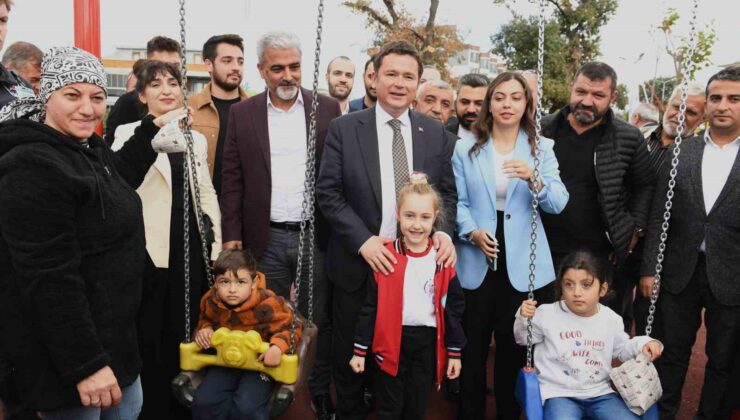 Osmangazi’de İsmet Paşa Parkı hizmete açıldı