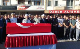 Şehit Piyade Uzman Çavuş Burak Geniş memleketi Yenice’de toprağa verildi