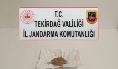 Tekirdağ’da uyuşturucu operasyonları: 3 kişi yakalandı