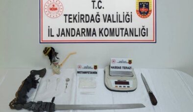 Tekirdağ’da uyuşturucu operasyonları