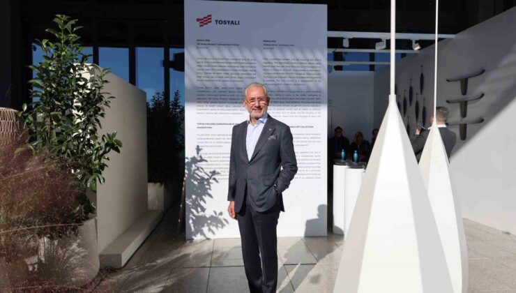 Tosyalı, desteğiyle Contemporary İstanbul’da çeliği sanata dönüştüren “Bir Dünya Hikayesi” sergisi