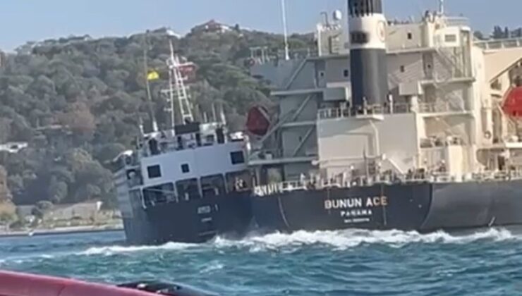 Ulaştırma ve Altyapı Bakanlığından Boğaz’daki gemi kazasına ilişkin açıklama: “Gemilerde maddi hasar meydana geldi”