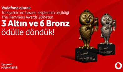 Vodafone’a The Hammers Awards’ta 9 ödül birden