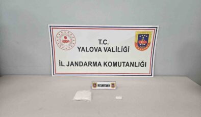 Yalova’da jandarmadan uyuşturucu operasyonu: 2 gözaltı