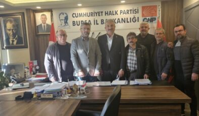 İmar Yasasına Takılanlar Derneği’nden CHP Bursa İl Başkanı Yeşiltaş’a Ziyaret