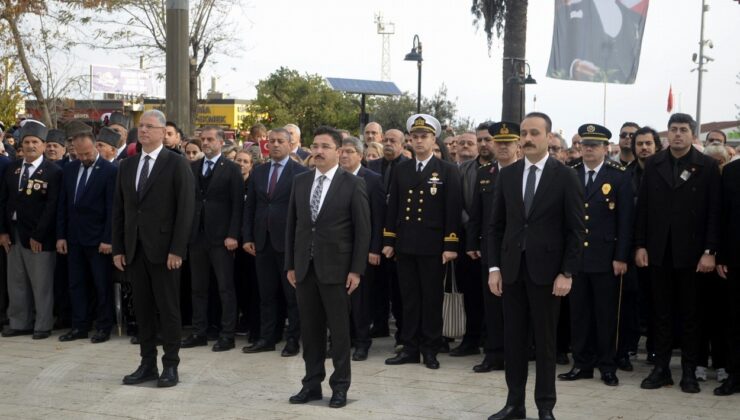 Atatürk Mudanya’da özlemle anıldı