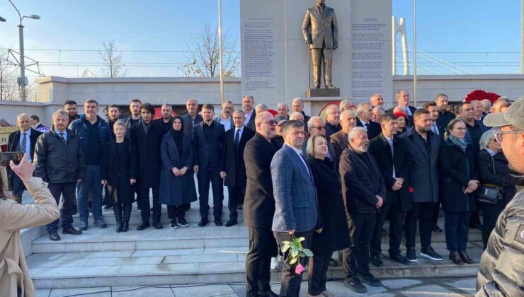 Atatürk, vefatının 86. yıl dönümünde Kocaeli’de anıldı