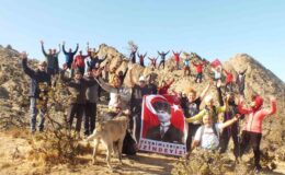 Atatürk’ü zirvede andılar