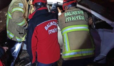 Balıkesir’de trafik kazası: 6 yaralı