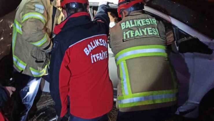 Balıkesir’de trafik kazası: 6 yaralı