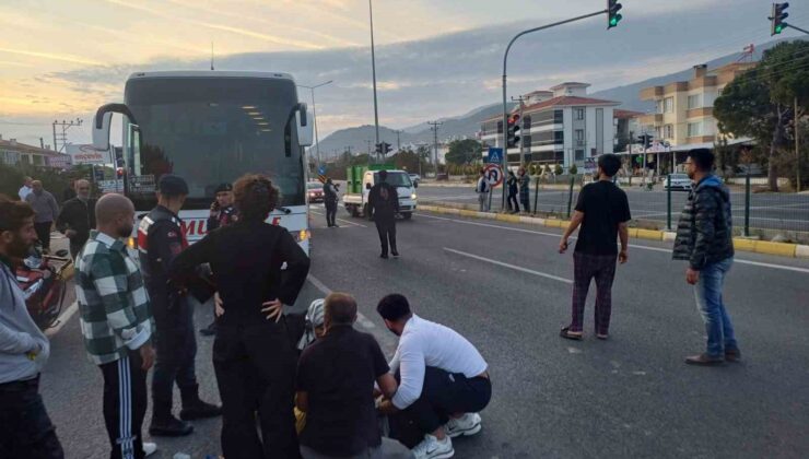 Balıkesir’de yolcu otobüsü genç kıza çarptı: 1 yaralı