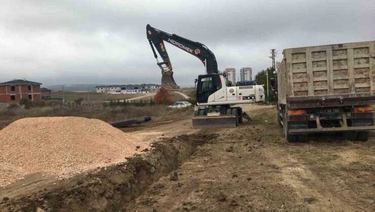 Belediyeden yeni yerleşim yerleri ve kanal ana hat çalışmaları