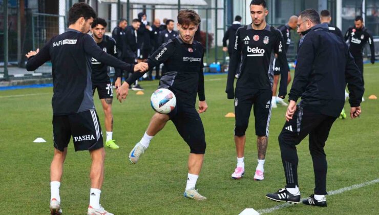 Beşiktaş, Başakşehir maçı hazırlıklarını tamamladı