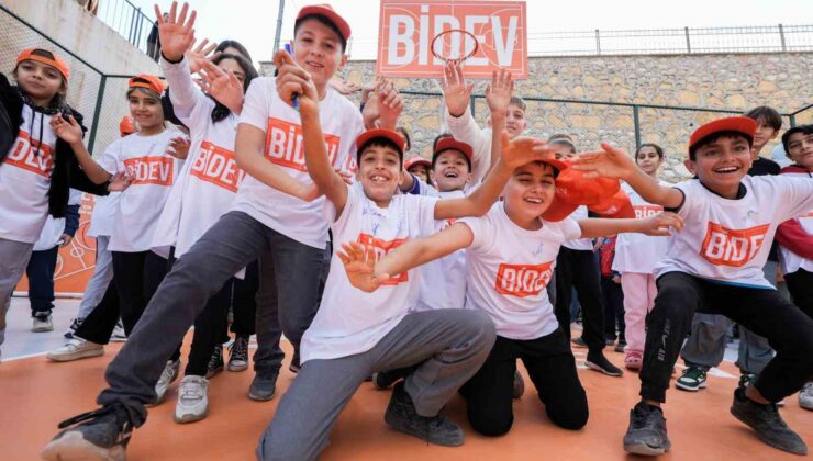 BİDEV, 10. basketbol sahasını Adıyaman’da açtı