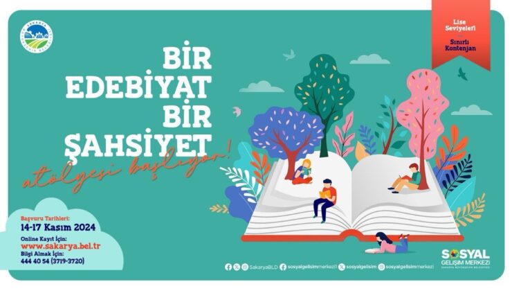 ‘Bir Edebiyat Bir Şahsiyet’ atölyesi öğrencilere kapılarını açıyor