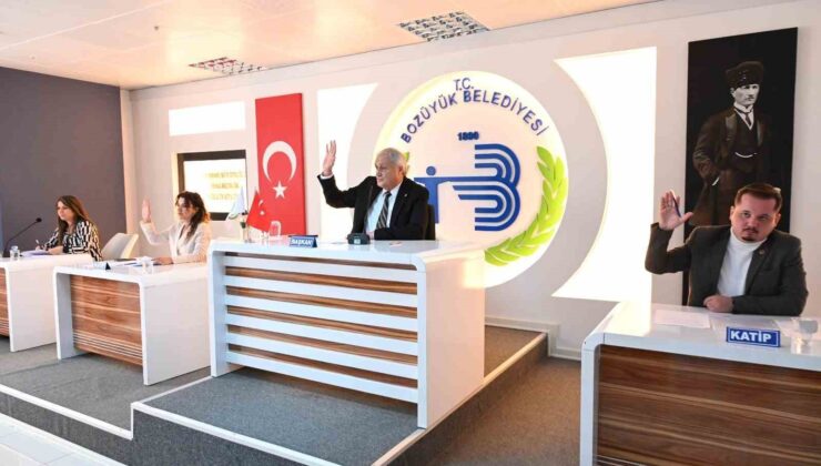 Bozüyük Belediye Meclisi’nin Kasım Ayı Toplantısı 1. birleşimi yapıldı